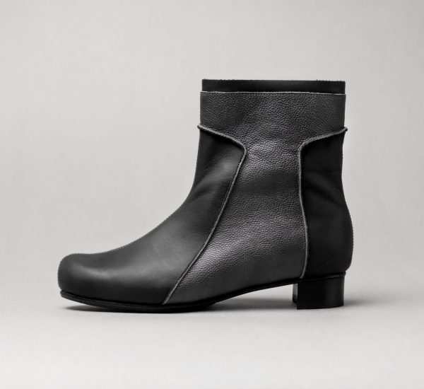 June9Shoes-Alma Grey ankle boots