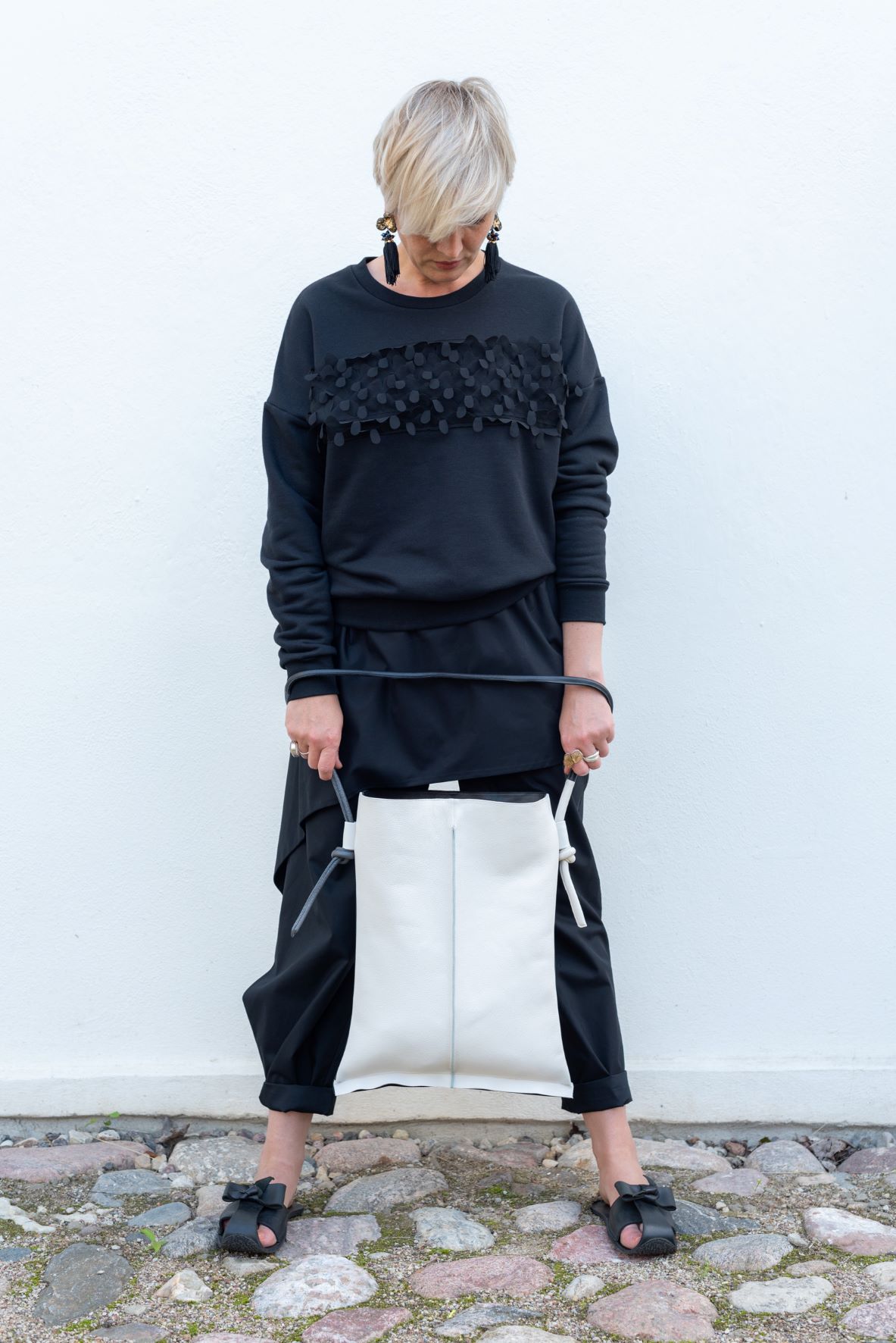 Leather tote bag “SNORRE” By June9Concept