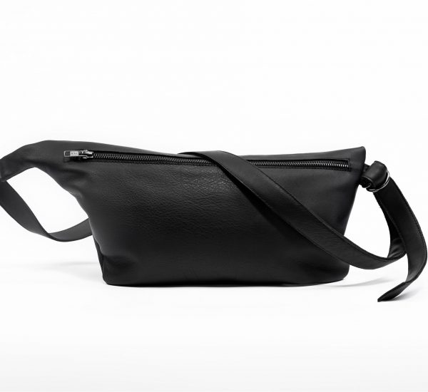 Leather crossbody&belt bag "ZENNA" by June9Concept